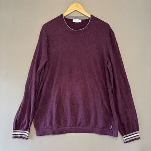 Calvin Klein Men’s Knit Sweater Size 2XL XXL Cotton Blend Round Neck